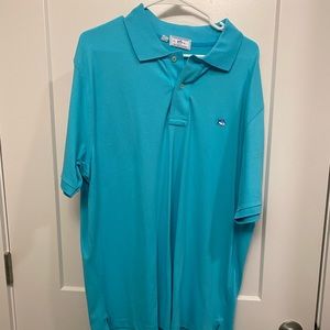 Southern Tide XL Polo Shirt - Teal